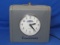 Vintage Cincinnati Time Clock Machine – Uses Punch Cards – About 12” x 11” x9” - Has key