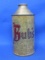 Steel Cone Top Beer Can “Bub's Beer”