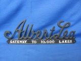 Metal Sign – Gateway to 10,000 Lakes – Albert Lea Minnesota