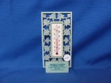 Fidelity Savings & Loan Plastic Thermometer – Valley City North Dakota