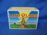 Land O' Lakes Metal Recipe Box With Recipes – Minneapolis Minnesota