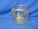 Planters Peanuts Glass Jar – No Cover