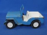 Tonka Blue & White Jeep – 6” long