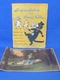 “Jingles, Jokes & Funny Folks” Vintage Children's Book & “Safely Guarded” Print