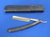Straight Razor marked “Union Razor Cutlery Co. Union City, GA” in an Antori Jadross case