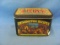 Remington Ammunition Firearms Metal Recipe Box With Recipes