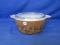 Pyrex “Pattern Early American” Casserole Dish #475-B w/Lid – Consult Pictures Vintage Quality -