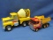 2 Construction Toys – 1980 Buddy L Dump Truck, Nylint Cement Truck – Good played w/ condition