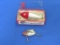 Heddon Baby Zara Fishing Lure in Original Box – Plus Heddon Sonic – Larger is 3”