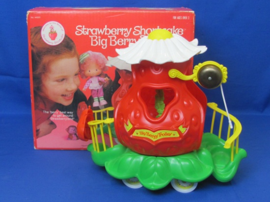 1980 Strawberry Shortcake Big Berry Trolley in Original Box – Has a couple tokens in box