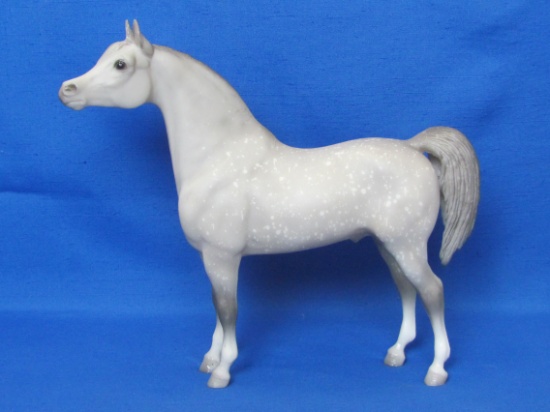 Breyer Horse No. 213 Proud Arabian Stallion – Speckled Grey – 11” long