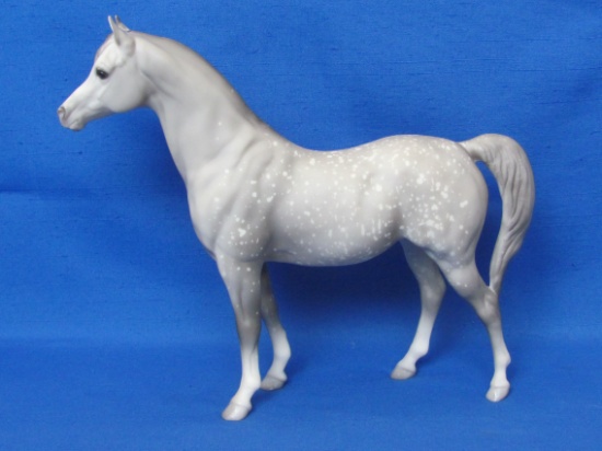 Breyer Horse No. 215 Proud Arabian Mare – Speckled Grey – 10” long