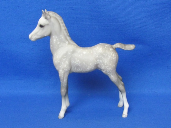 Breyer Horse No. 220 Proud Arabian Foal – Speckled Grey – 6” long