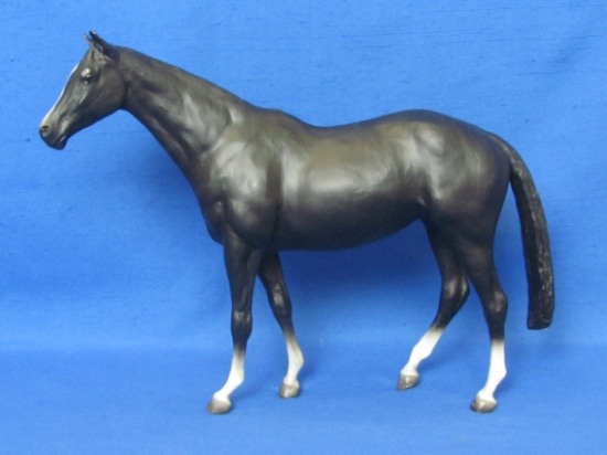 Breyer Horse No. 813 Thoroughbred Mare – Black - 1985 – 10” long