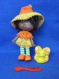 Orange Blossom Doll with Marmalade & Comb – 1980s – About 5” tall