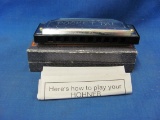 Pocket Pal Hohner Harmonica With Instructions – Works