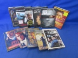 Lot Of 11 New In Package DVDS – Spartan – Bugsy – Babel – The International – Genghis Khan -