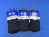 Lot Of 3 Pairs TCK Multisport Plus Socks - All Size Small & Navy -
