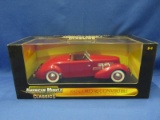 American Muscle Classics 1937 Cord 812 Convertible 1/18 Scale Die-cast Model Car