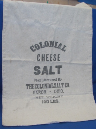Colonial Cheese Salt 100Lb Bag