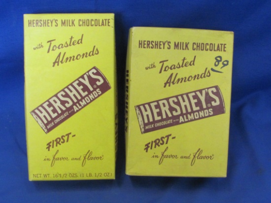 Vintage Packaging: 2 Hershey Boxes