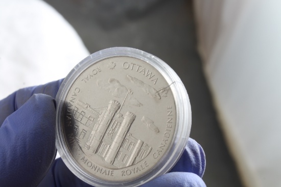 Royal Canadian Mint Ottawa Winnipeg Coin Token Medallion in Case