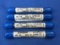 M.A. Ford No: 44 Solid Carbide Jobbers Drill Lot Of 4