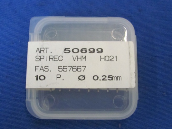 0.25mm Spirec VHM Spirec VHM Carbide Micro Drill Bit