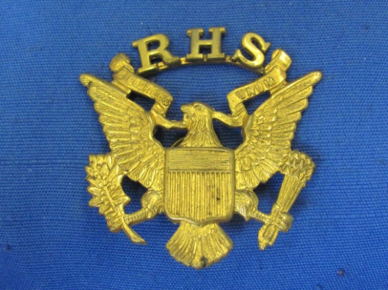 Cap Badge/Pin – RHS – Rochester High School? 2” long
