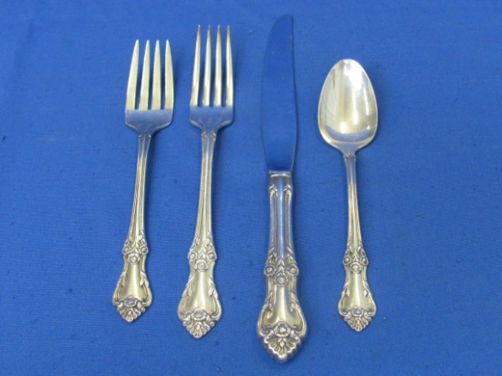 Sterling Silver Place Setting – Afterglow by Oneida – 3 pieces weigh 115 grams