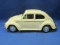 Vintage Volkswagen Beetle Battery Operated Tin Toy - Made in Japan by Taiyo