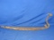 Vintage Hay Fodder Knife Saw or Ice saw with 2 wood Handles 30