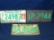 12” x 6” Minnesota License Plate 1992 &1956 Lot Of 3
