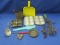 Lot of Vintage Kitchen Items - Mostly childrens Toys/Miniatures - Metal/Tin/Aluminum