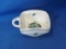 Deifts Gra Schoonhoven Made In Holland 1955 Hand Painted Tea Cup 3 ½” x 4”