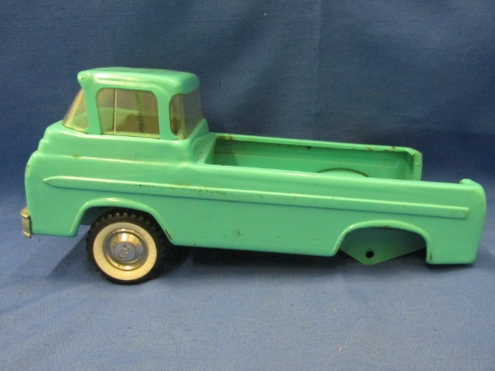 Vintage 1960's Nylint Ford Econoline Truck Toy - Pressed Steel - 11"L