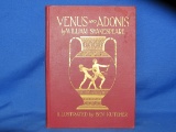 Venus And Adonis By William Shakespeare Hard Cover