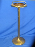 22 ½” x 8” Standing Metal Ashtray Stand With Ashtray