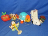 Box Of Assorted Baby Toys & Toddler Cups