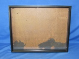 20 ½” x 7” Display Box Black With Glass Front