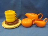 15 Piece Set of Russel Wright Dishware by Ideal Toy Co. - 1950's/60's