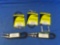 Lot Of 5 New In The Package 3-Pedal Cables & 2-Instrument Cable -