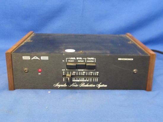 SAE 5000 Impulse Noise Reduction System - Plugged In And Lights Up -