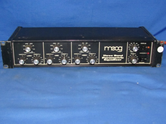 Moog Three Band Parametric Equalizer RackMount