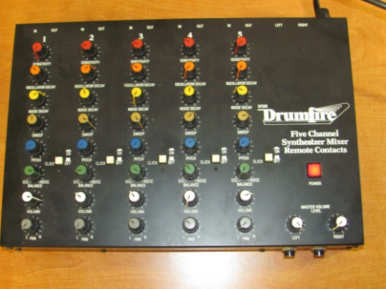 In-Line Effects / Drumfire DF500 Drum Synth / 1980's