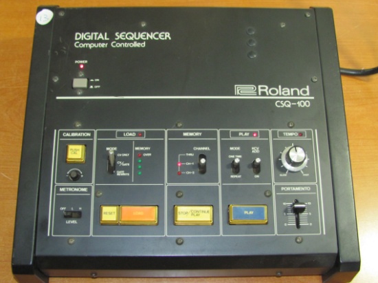 Roland CSQ-100 SN 840843 Vintage Digital Sequencer