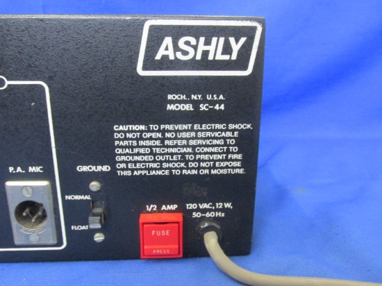 Ashly Keyboard Input Processor Model SC-44 – Tested And Lights Up -