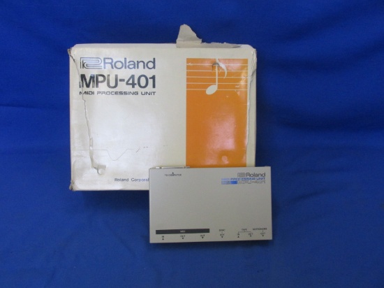 Roland MPU-401 Midi Processing Unit - New Old Stock (Box Is Rough) -