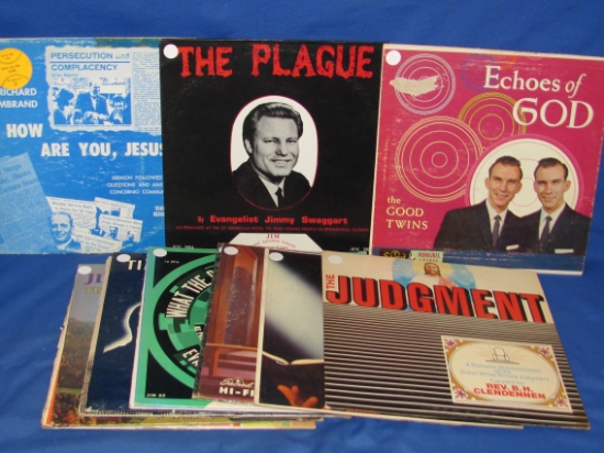 Lot of 13 Religion Collection Vinyle Records (Good Condition)