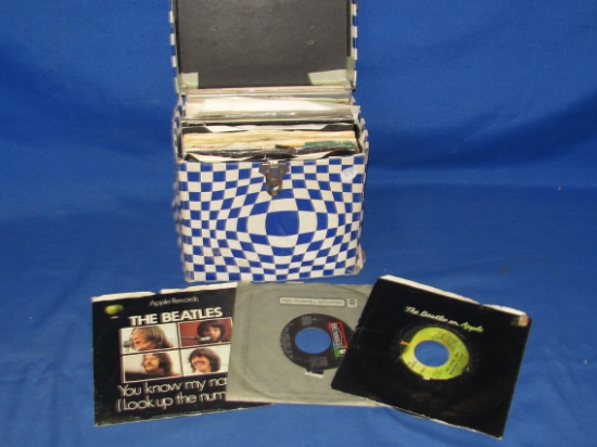 Box Of Assorted Misc Vinyl Records